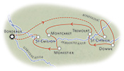 Dordogne France Map